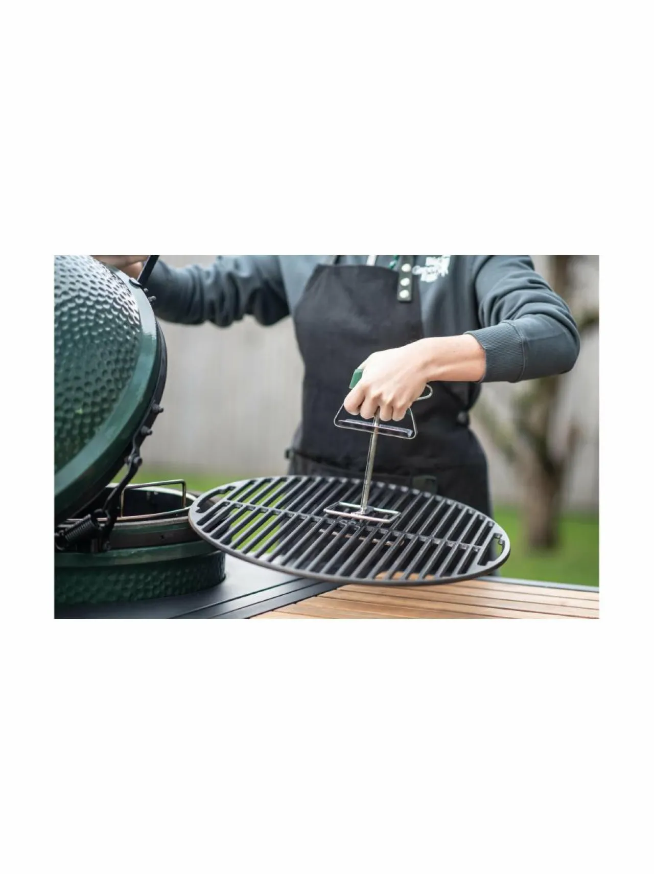 Big Green Egg Valurautaritilä L-grillille^ Grillit & Grillitarvikkeet
