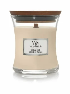 Kynttilät & Lyhdyt<Woodwick Vanilla Bean Mini -tuoksukynttilä CREAM