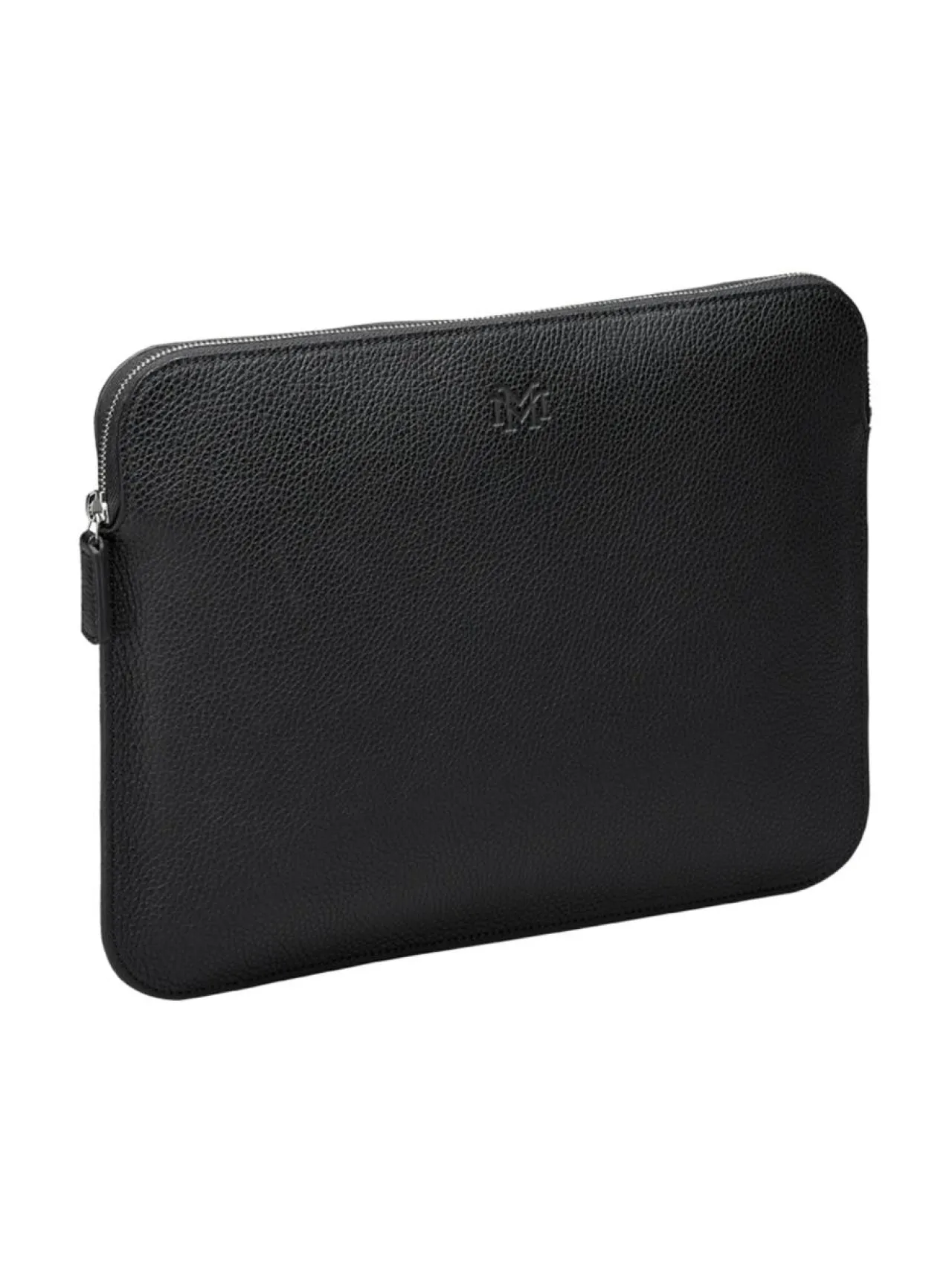 Tietokonelaukut<MMV Bags Varese Laptop Sleeve -nahkasuoja 13 MUSTA
