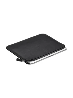 Tietokonelaukut<MMV Bags Varese Laptop Sleeve -nahkasuoja 13 MUSTA