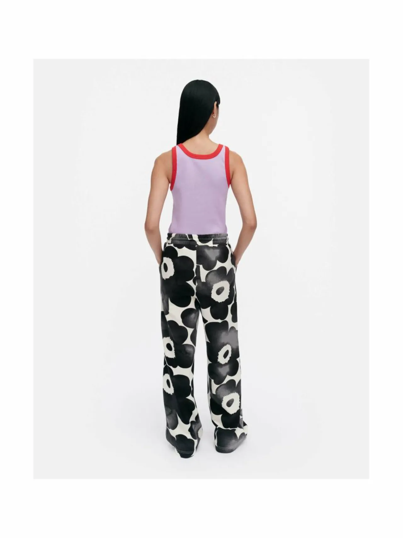 Marimekko Varret Akvarelli Unikko Kioski -collegehousut^ Housut