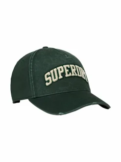 Hatut & Pipot<Superdry Varsity Logo Trucker -lippalakki XO9 ACADEMY GREEN