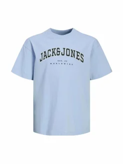 T-Paidat|T-Paidat<JACK & JONES junior Varsity t-paita CHAMBRAY BLUE FIT:LOOSE