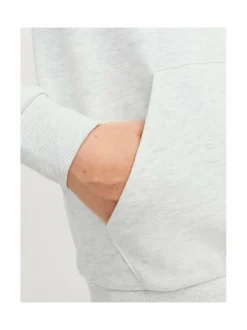 Colleget & Hupparit|Colleget & Hupparit<JACK & JONES junior Varsity-huppari WHITE MELANGE FIT:LOOSE
