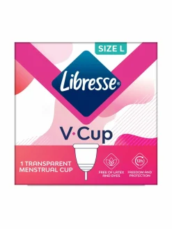 Libresse V-Cup-kuukautiskuppi^ Intiimituotteet