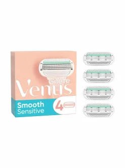 Gillette Venus Smooth Sensitive blade 4 pcs -höylän 4 vaihtoterää^ Vartalonhoito