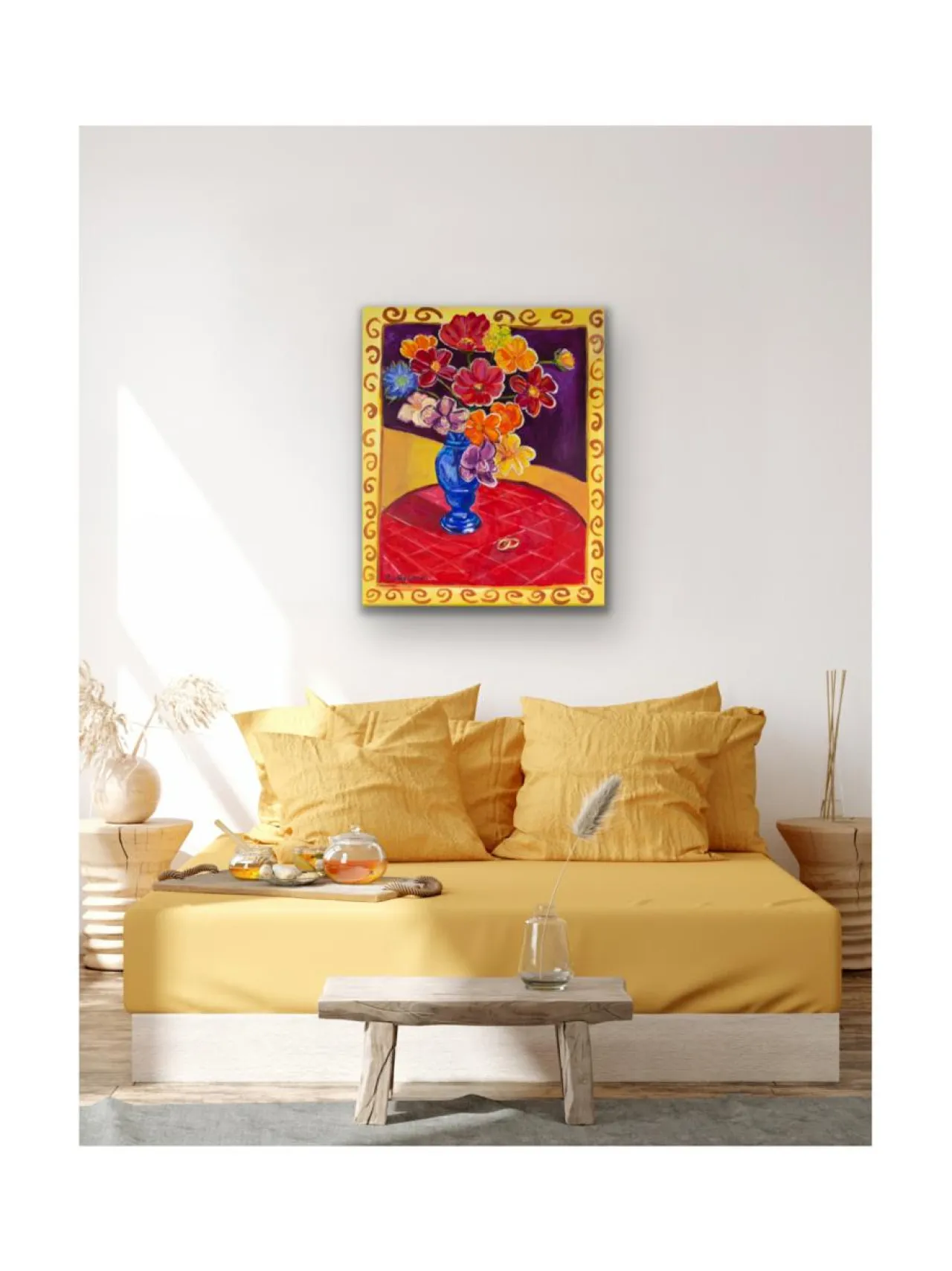 Taulut & Julisteet<Pia Rydman Art Venus vauhdissa, 55x46cm, akryylimaalaus, Pia Rydman