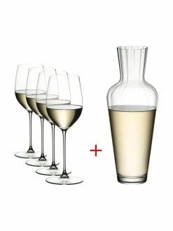 Riedel Veritas Riesling - valkoviinilasit ja karahvi^ Tarjoiluastiat