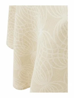 Keittiö- & Kattaustekstiilit<Villa Stockmann Vernier-pöytäliina 19 WHITE/NATURAL LINEN