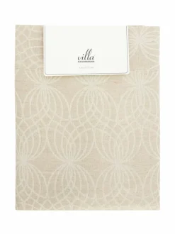 Keittiö- & Kattaustekstiilit<Villa Stockmann Vernier-pöytäliina 19 WHITE/NATURAL LINEN