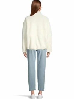 Takit<American Vintage Vestes-teddytakki ECRU