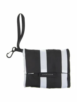 Shopperit<Lasessor Vettähylkivä tekstiilikassi 934 STRIPES B/W