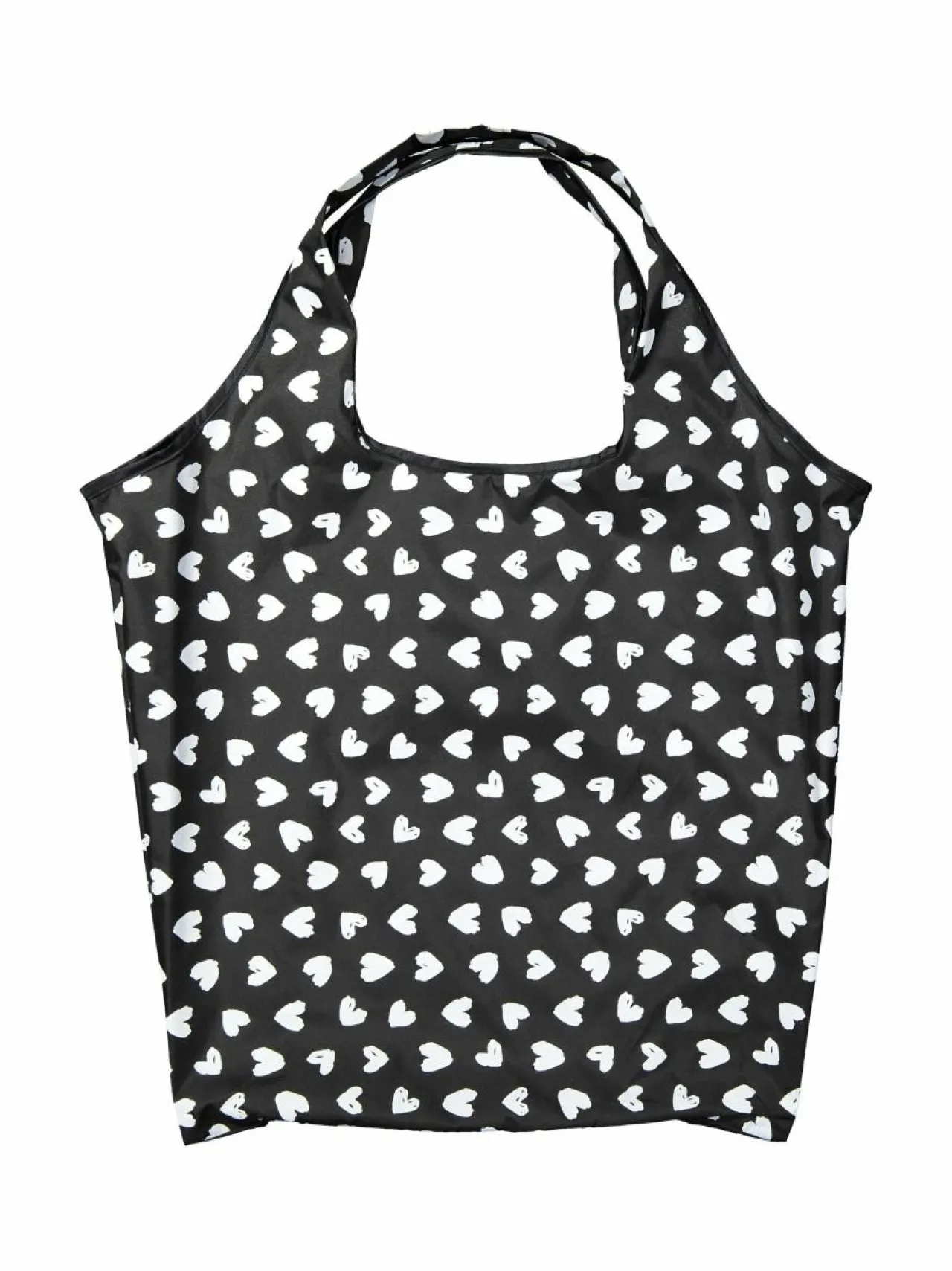 Shopperit<Lasessor Vettähylkivä tekstiilikassi 942 HEARTS B/W