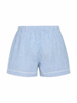 Yö- & Oloasut<CCDK Copenhagen Victoria-pyjamashortsit 6062 ENGLISH MANOR STRIPE