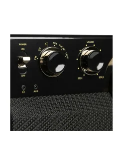 Audio<Victrola Empire 6-In-1 Musiikkikeskus ESPRESSO