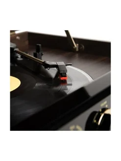 Audio<Victrola Empire 6-In-1 Musiikkikeskus ESPRESSO