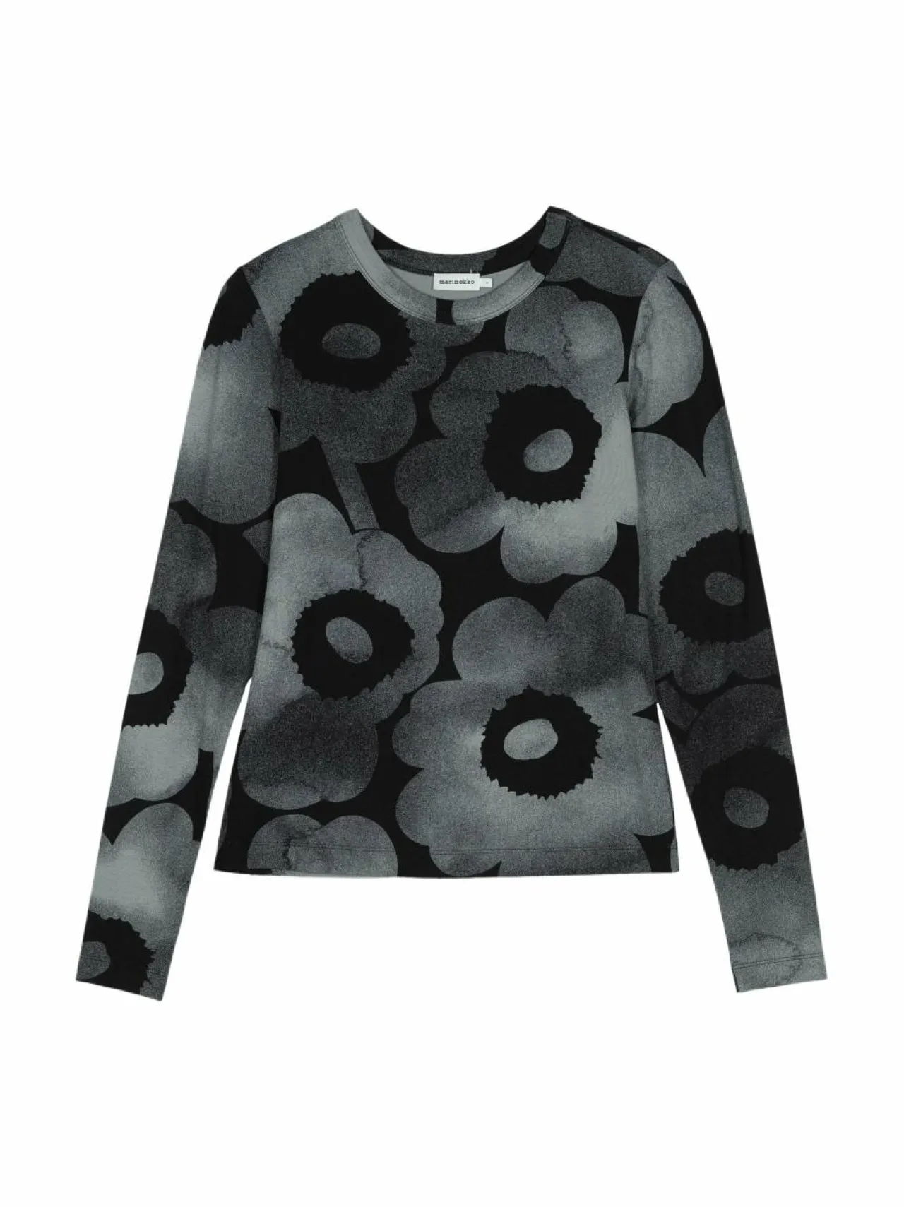 Paidat & Puserot<Marimekko Viedä Akvarelli Unikko -trikoopaita 999 DARK GREY, BLACK