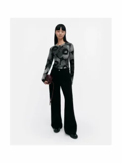 Paidat & Puserot<Marimekko Viedä Akvarelli Unikko -trikoopaita 999 DARK GREY, BLACK