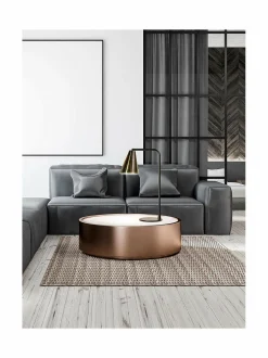 Pöytävalaisimet<Design by Grönlund Vigo-pöytävalaisin 56 cm 05 BLACK / ANTIQUE BRASS