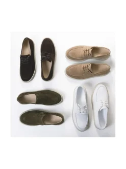 Kävelykengät & Loaferit<Pomar VIKLO Miesten loaferit GREEN SUEDE