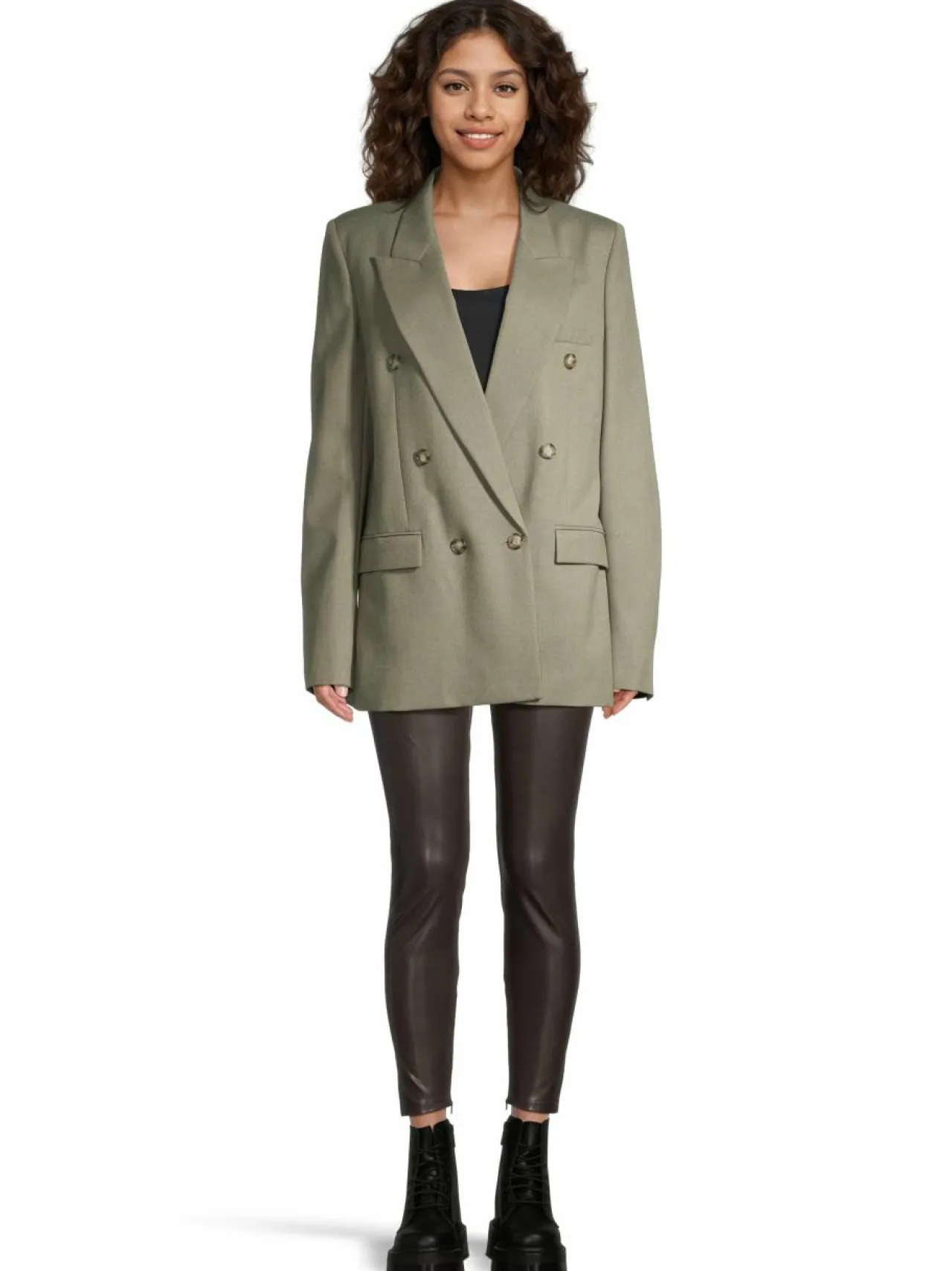 Stella McCartney Villakankainen flanellibleiseri^ Bleiserit & Jakut