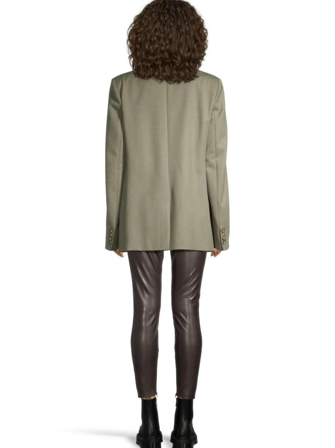 Stella McCartney Villakankainen flanellibleiseri^ Bleiserit & Jakut