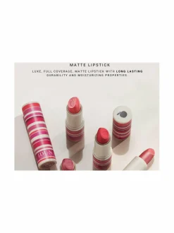 Meikit<Idun Minerals Vinbär Lipstick -mattahuulipuna
