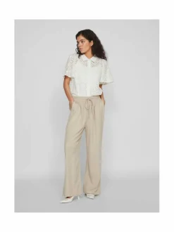 Housut<Vila VipRicil-housut FEATHER GRAY