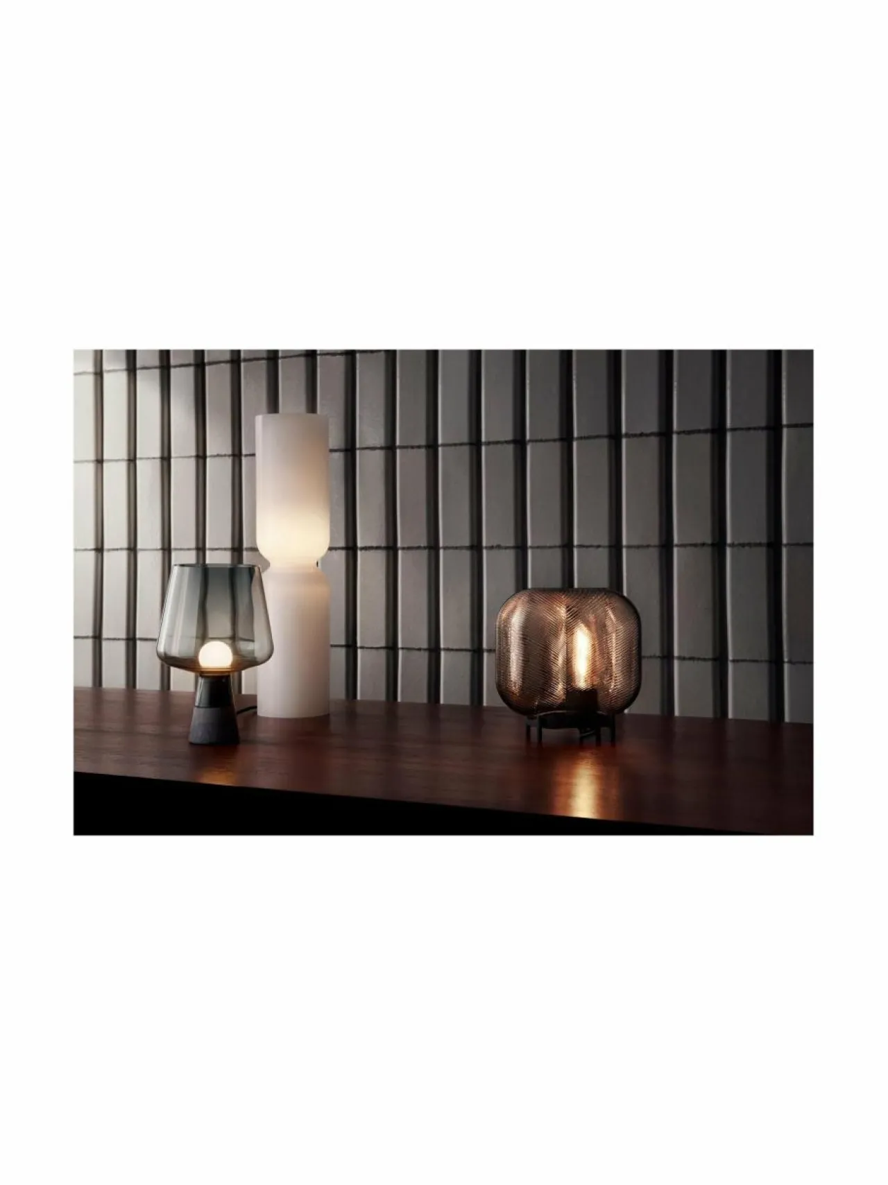 Iittala Virva-valaisin 250 x 255 mm^ Pöytävalaisimet