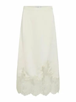 Hameet<Vila Visabel Lace Detail -midihame BIRCH