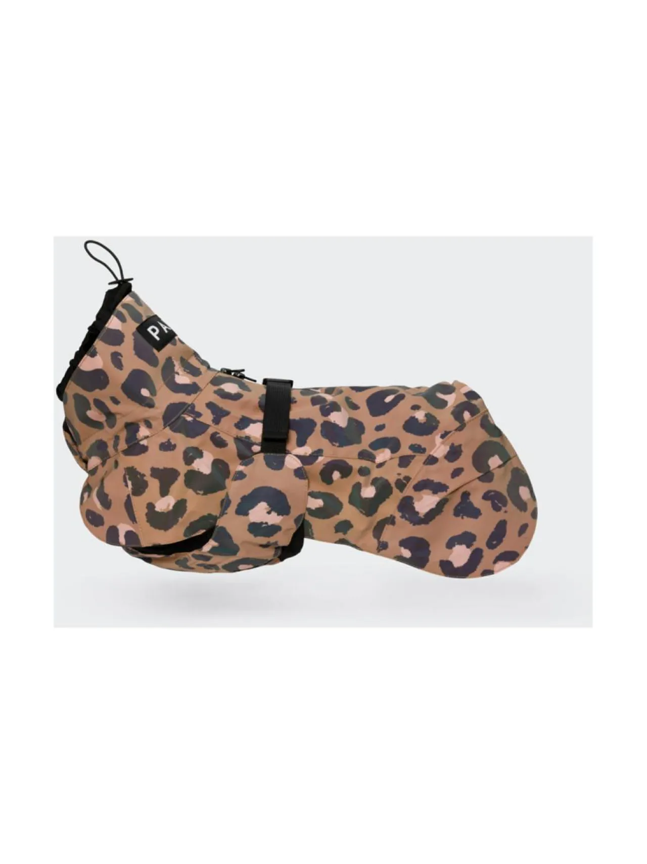 PAIKKA Visibility Raincoat Lite Leopard for Dogs^ Koiran Vaatteet