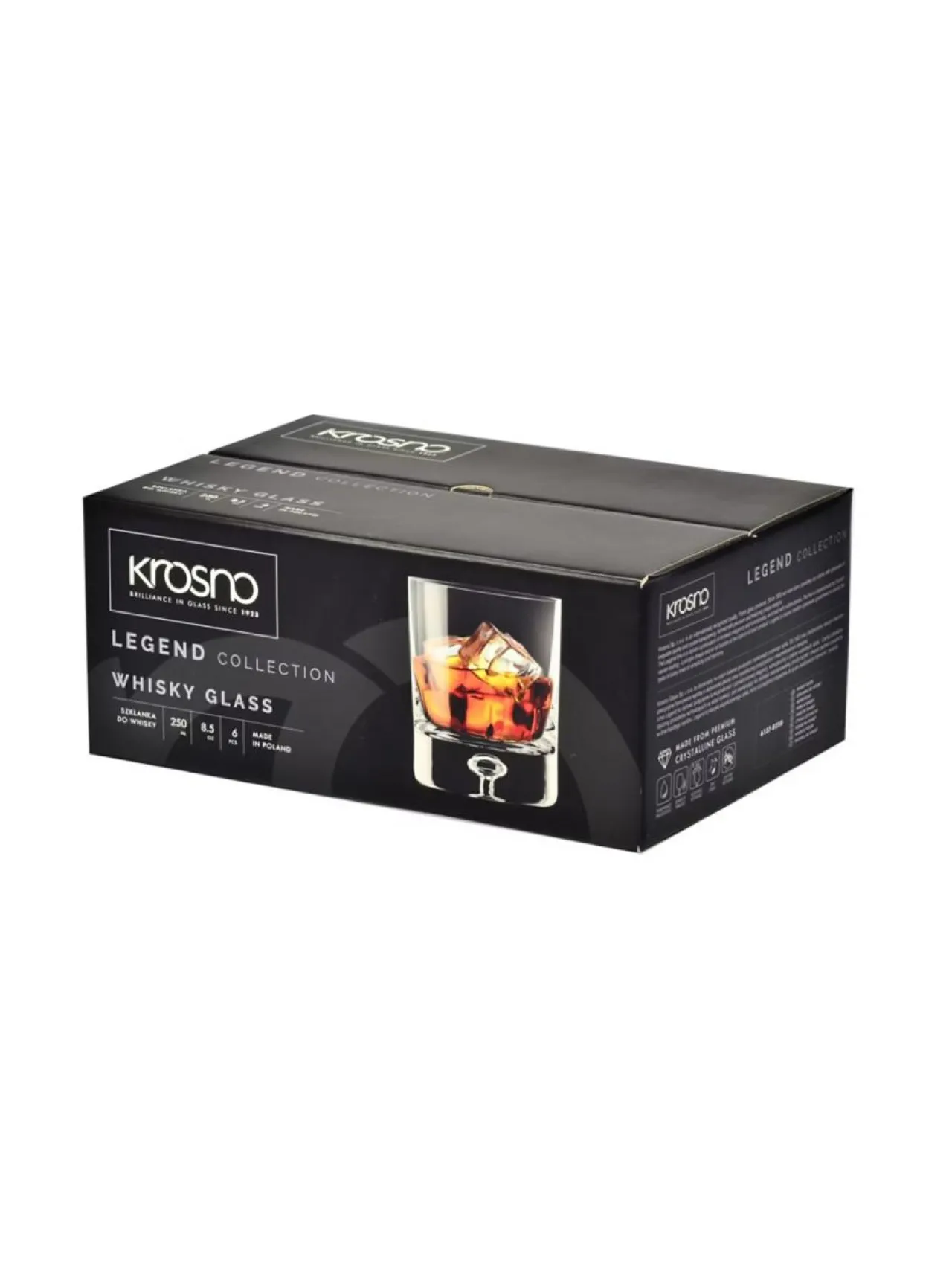 Krosno Viskilasi Legend 250ml (6kpl)^ Lasit