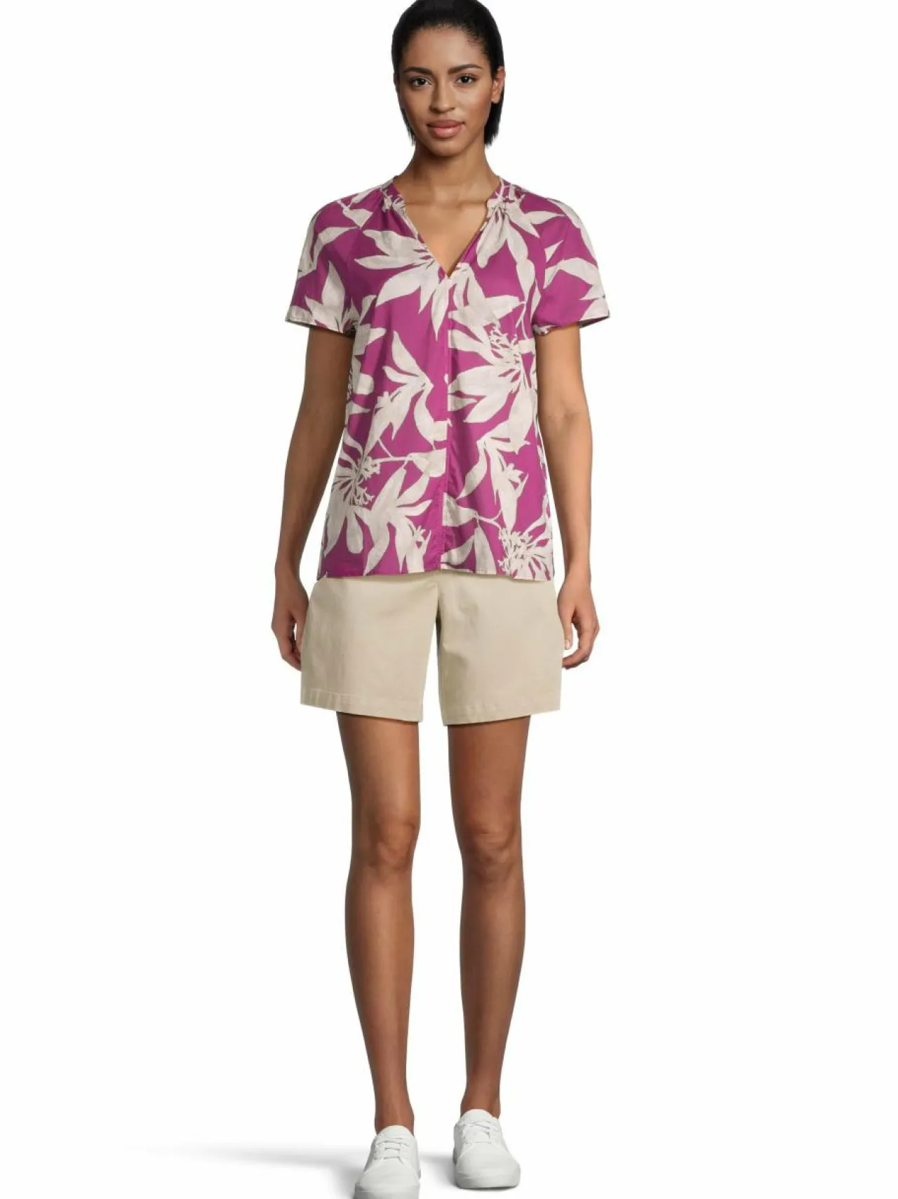Paidat & Puserot<Marc O'Polo V-neck Feminine -pusero H20 MULTI/FRESH BERRY