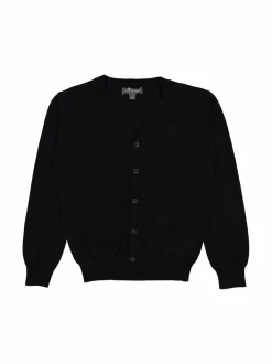 Neuleet|Neuleet<MINGNELIN V-neck-neuletakki BLACK