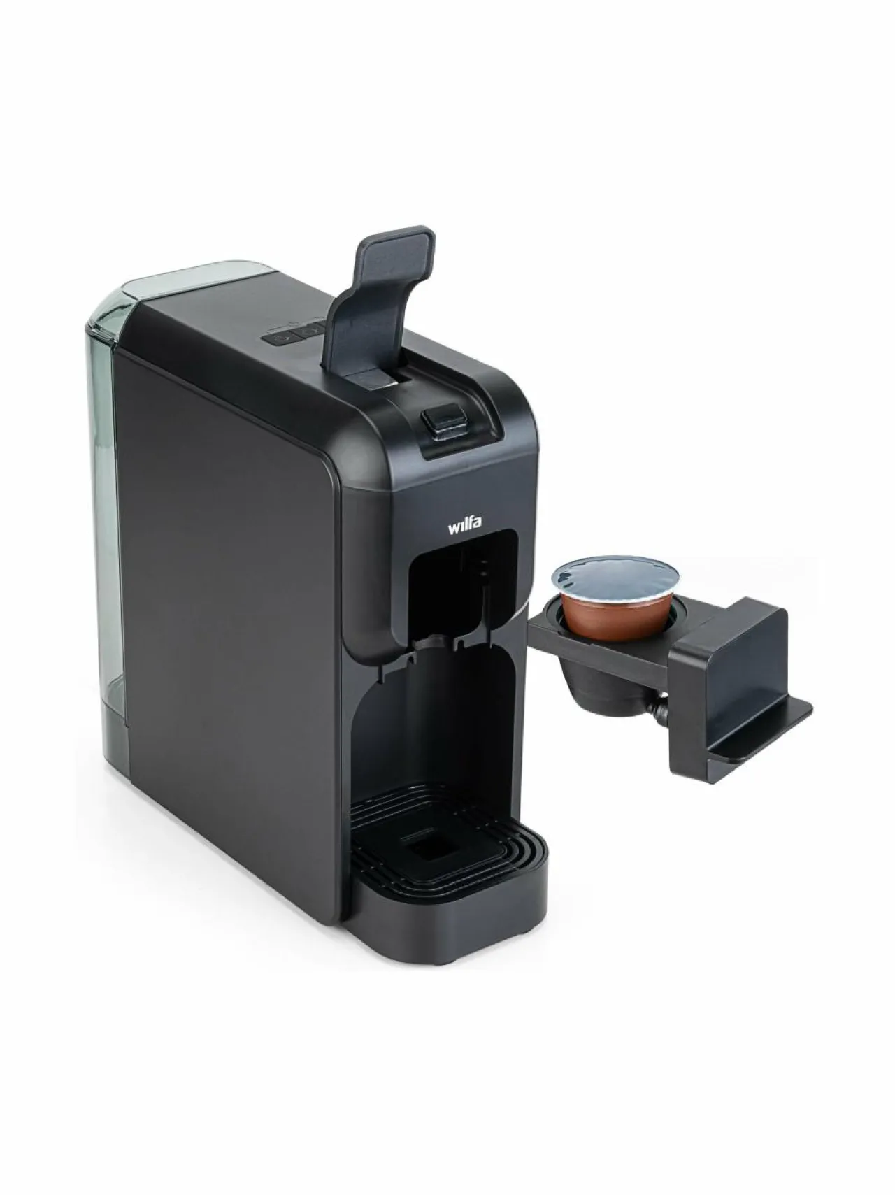 Kahvin- & Vedenkeittimet<Wilfa Volo Multi Mini - kapselikeitin/monitoimikahviautomaatti BLACK