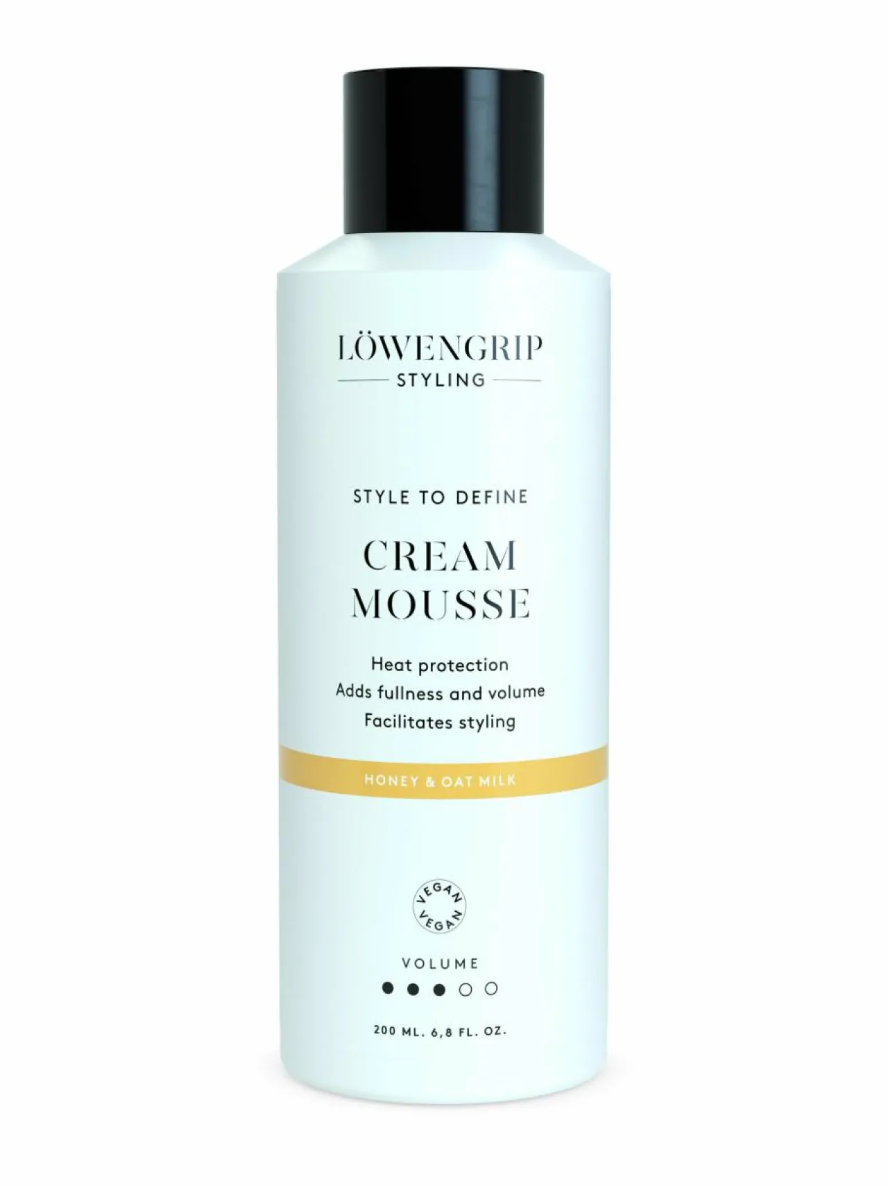 Löwengrip Volume Cream Mousse -muotovaahto 200 ml^ Muotoilu & Viimeistely