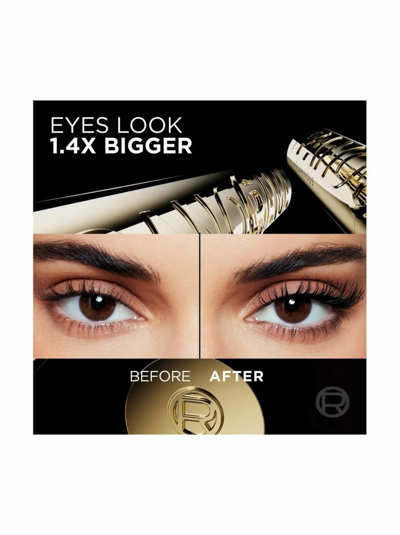 Silmät<L'Oréal Paris Volume Million Lashes Panorama Mascara -ripsiväri BROWN
