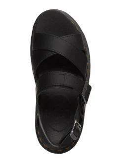 Sandaalit<Dr. Martens Voss II -nahkasandaalit BLACK