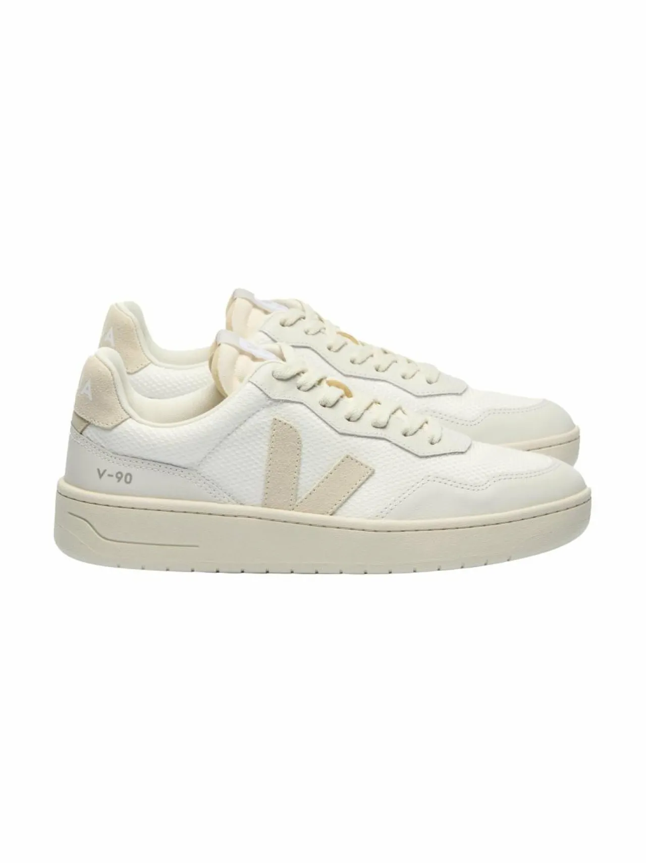 Urheilujalkineet|Tennarit & Sneakerit<VEJA V-90-sneakerit WHITE_PIERRE