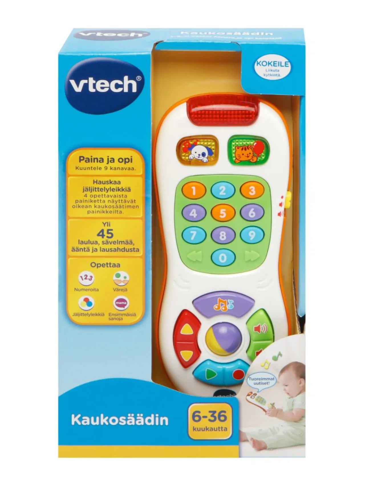 Vauvat & Taaperot<VTECH Kaukosäädin (suomenkielinen)