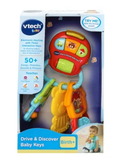 Vauvat & Taaperot<VTECH Vauvan autonavaimet Aja ja löydä (englanninkielinen)