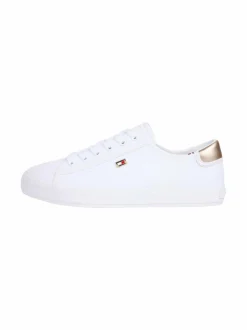 Urheilujalkineet|Tennarit & Sneakerit<Tommy Hilfiger Vulc Canvas Lace Up -tennarit YBS WHITE