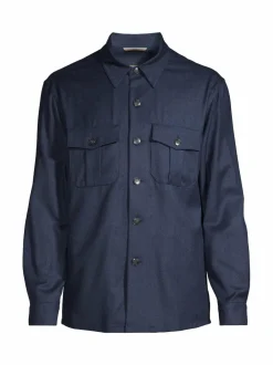Bleiserit<Canali Vuoreton bleiseri 301 NAVY