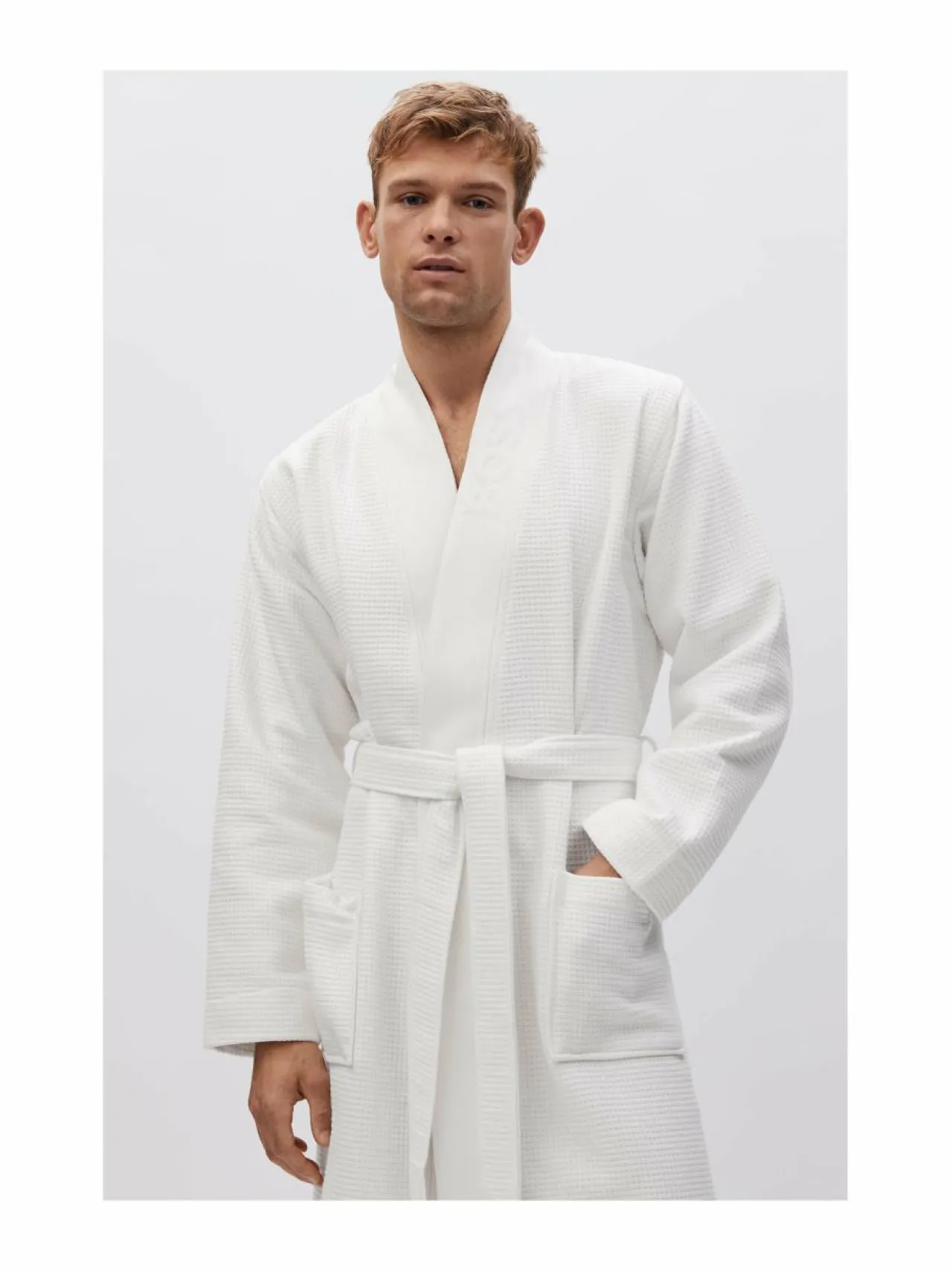 BOSS Waffle Kimono -kylpytakki^ Pyjamat & Kylpytakit