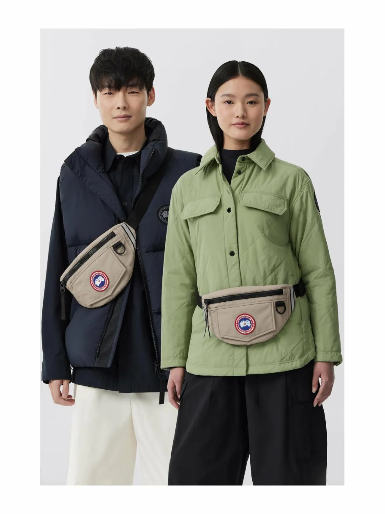 Reput & Laukut|Reput & Laukut<Canada Goose Waist Pack -vyölaukku 432 LIMESTONE CALCAIRE