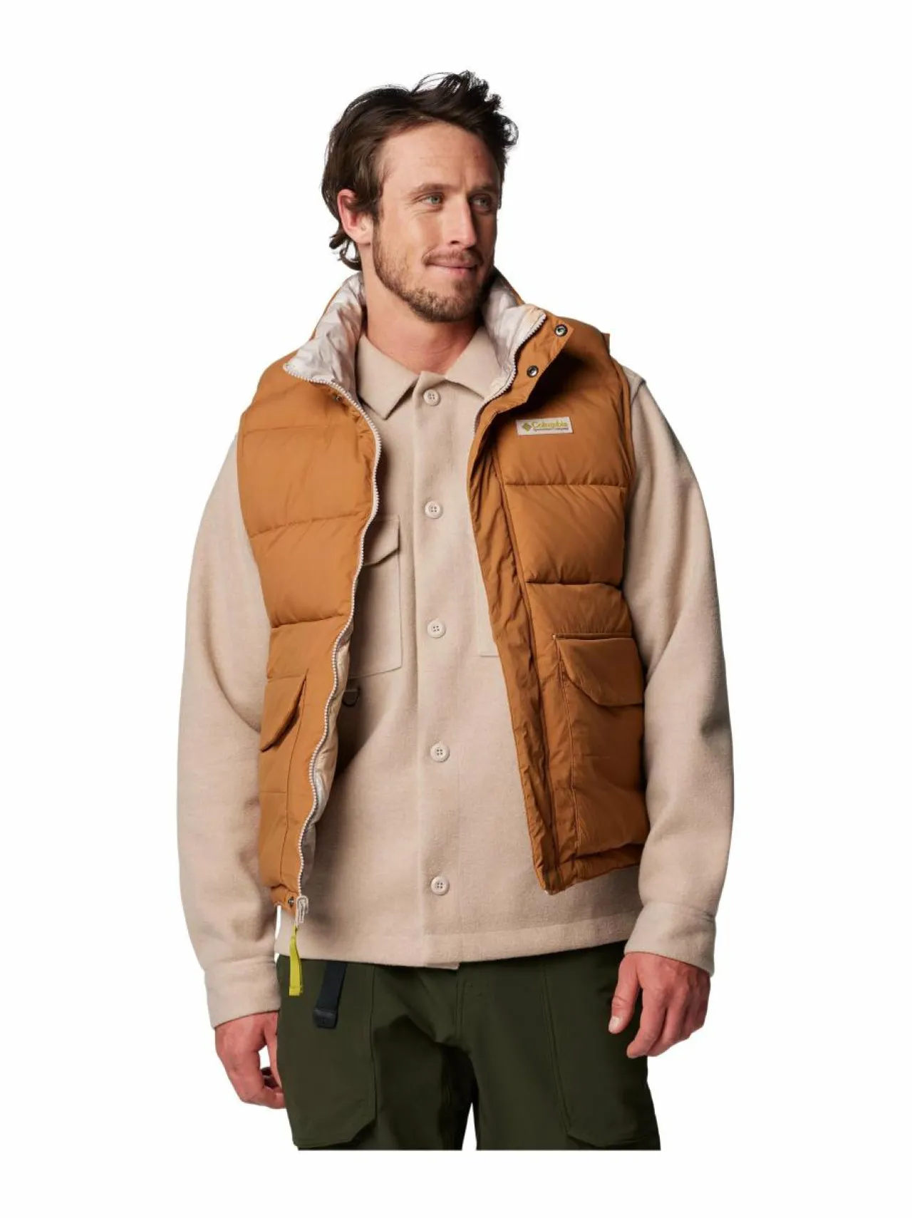 Urheilutakit<Columbia Wallowa™-kääntöliivi 224 CAMEL BROWN, WALLOWA MTNS PRINT