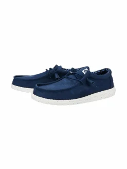 Tennarit & Sneakerit<HEYDUDE Wally-kangaskengät NAVY