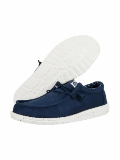Tennarit & Sneakerit<HEYDUDE Wally-kangaskengät NAVY