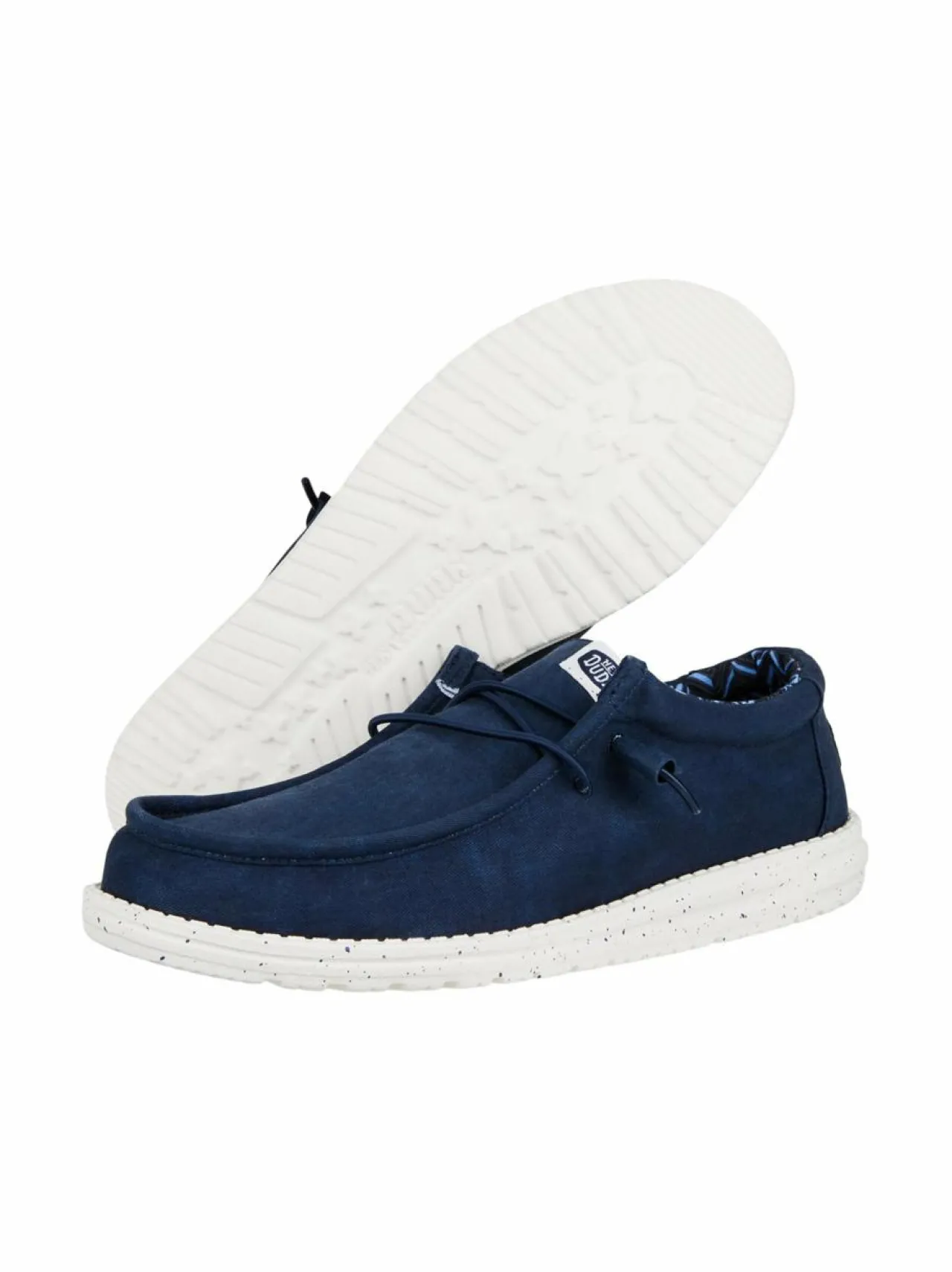 Tennarit & Sneakerit<HEYDUDE Wally-kangaskengät NAVY