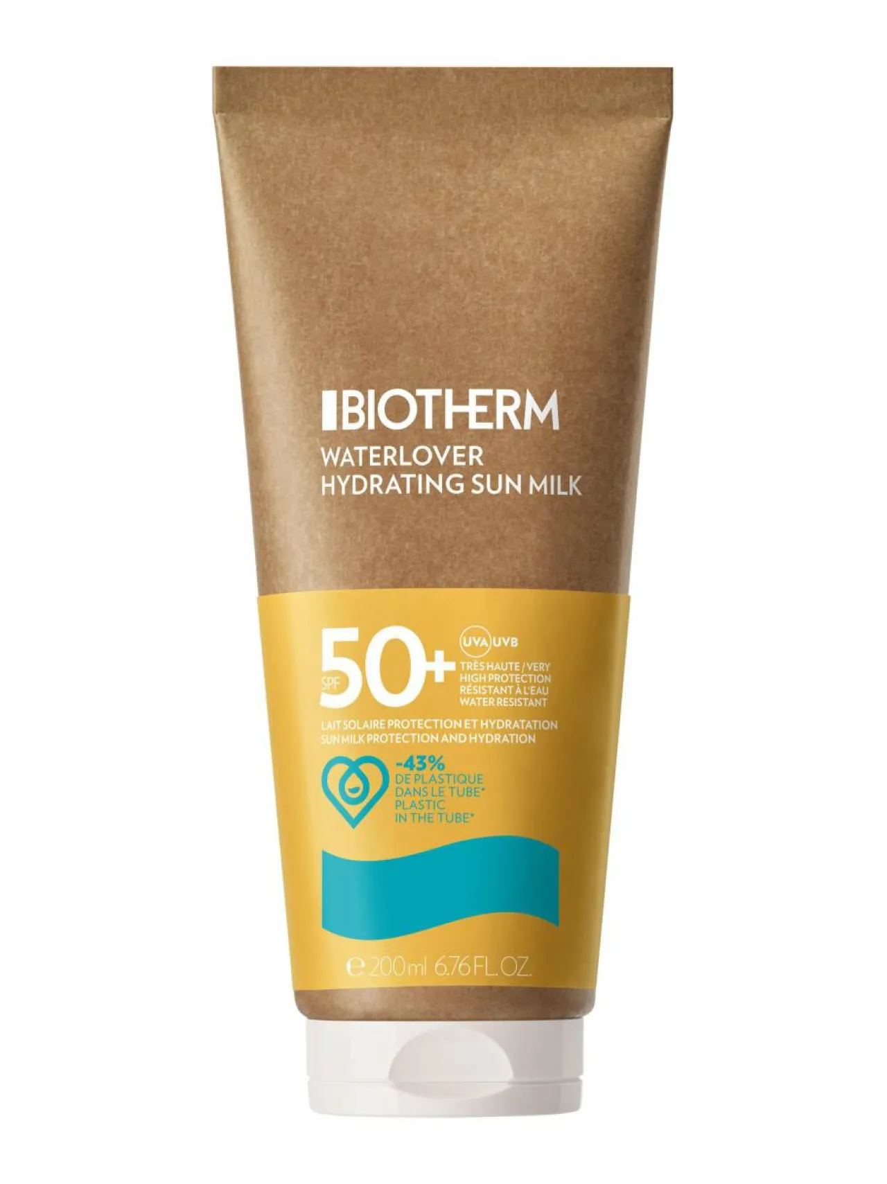 Biotherm Waterlover Hydrating Sun Milk SPF 50 -aurinkosuojavoide 200 ml^ Aurinkotuotteet
